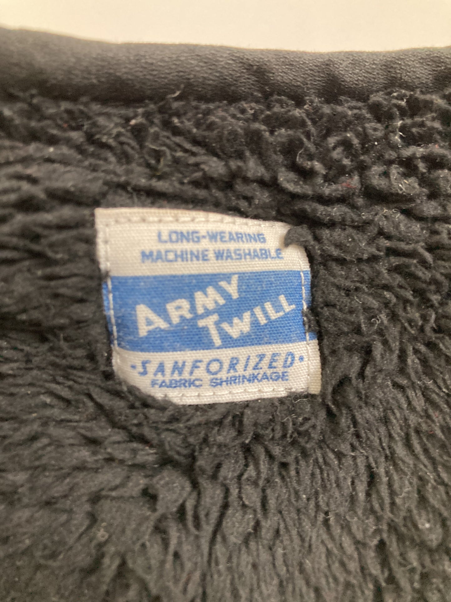 ARMY TWILL/ベスト/トップス/ブラック/M