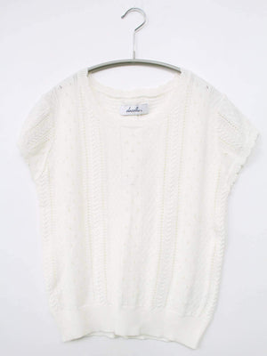 dazzlin/ダズリン/ニット/セーター/トップス/ホワイト/F