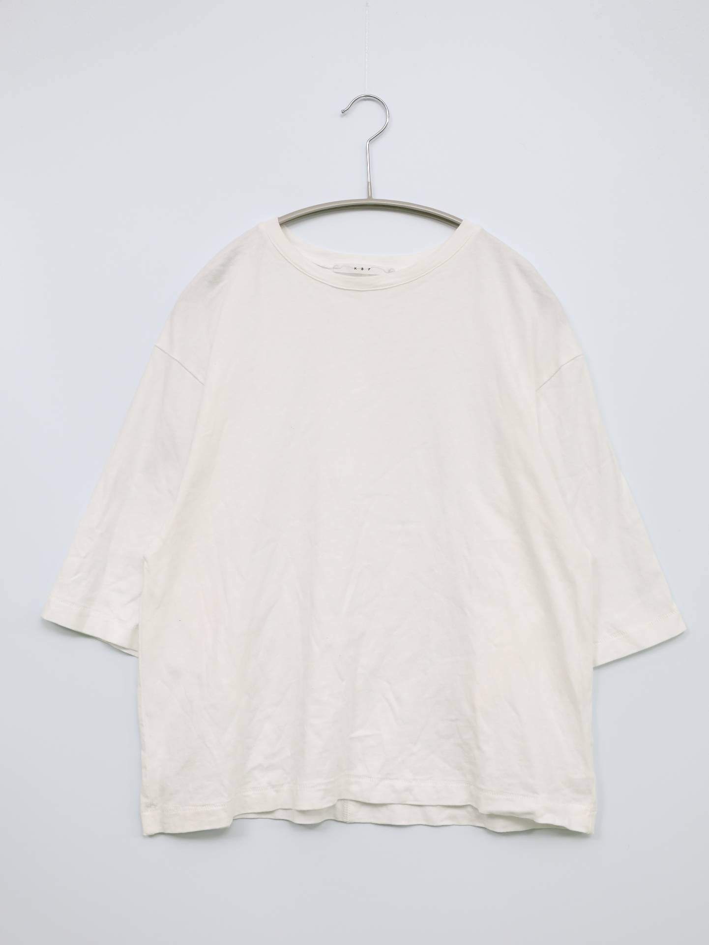 KBF/ケービーエフ/Tシャツ/カットソー/トップス/ホワイト/One