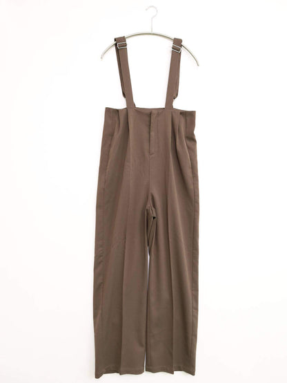 サロペット/オーバーオール/オールインワン・サロペット/ブラウン/F