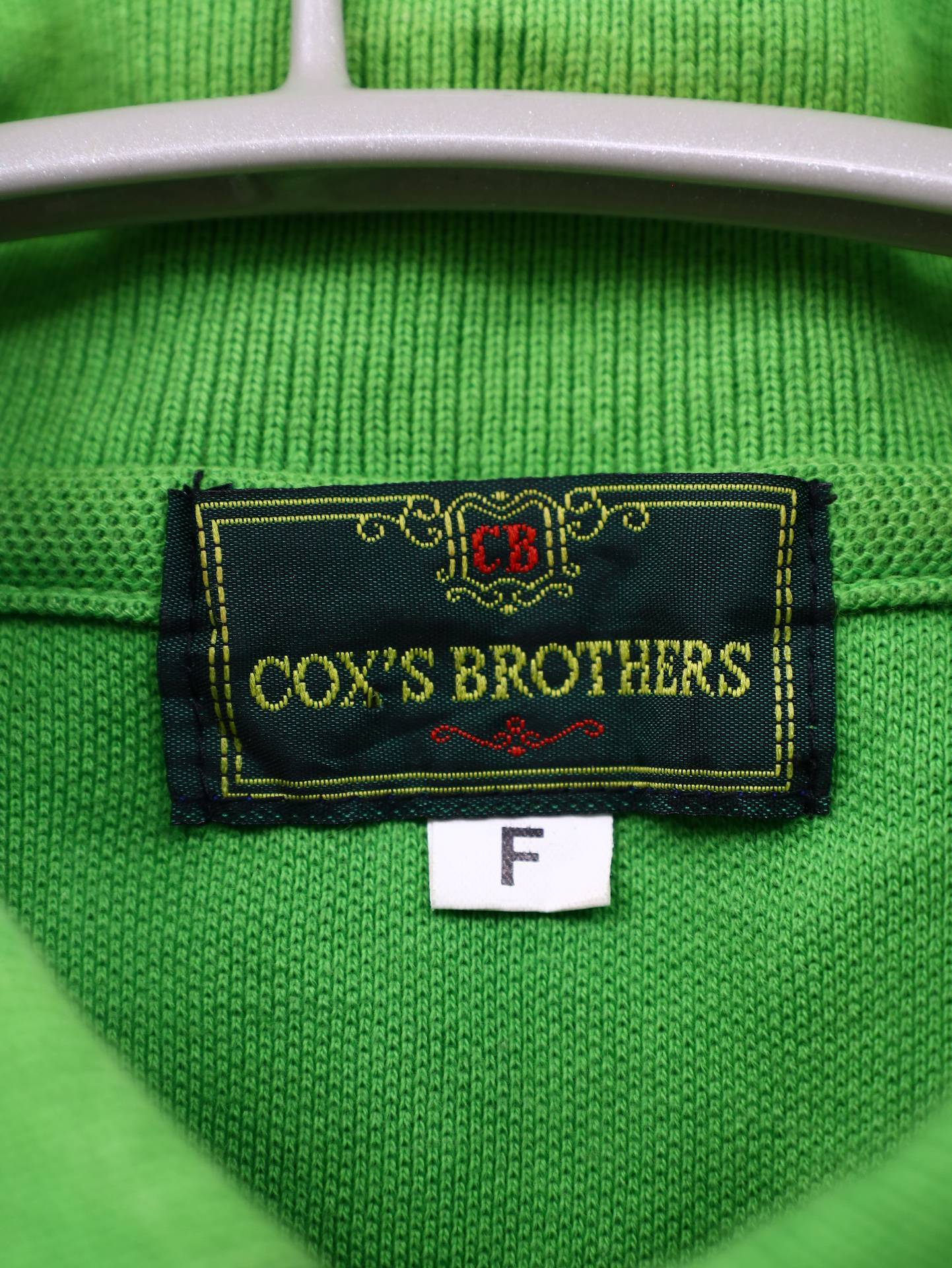 COX'S BROTHERS/ポロシャツ/トップス/ライトグリーン/F