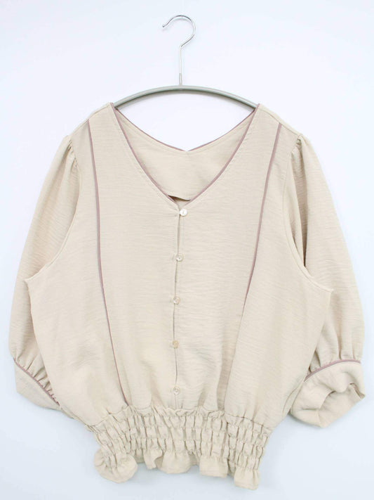 その他トップス/トップス/ベージュ/M