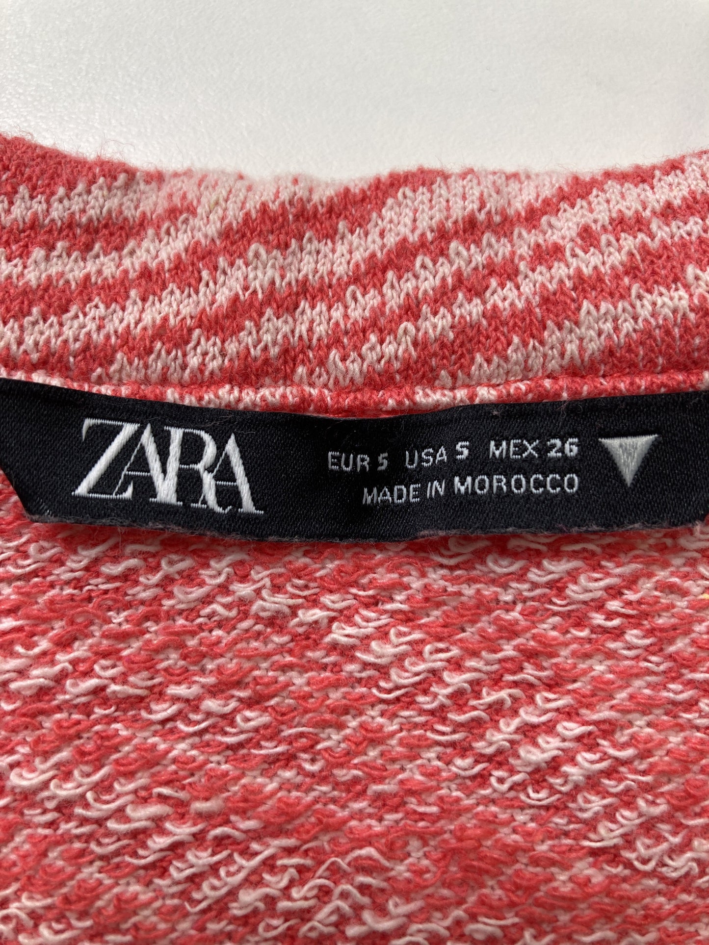ZARA/ザラ/シャツ/ブラウス/トップス/レッド/S