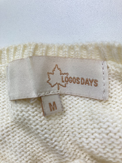 LOGOS DAYS/ニット/セーター/トップス/ホワイト/M