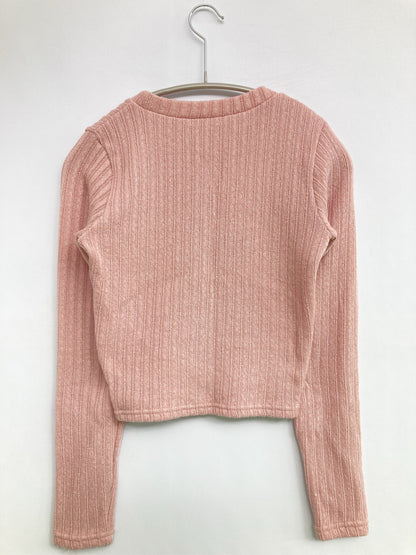 ALL DAY BBOO/オールデイプー/ニット/セーター/トップス/ピンク