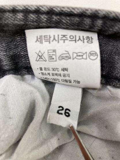 デニムパンツ/パンツ/グレー/26