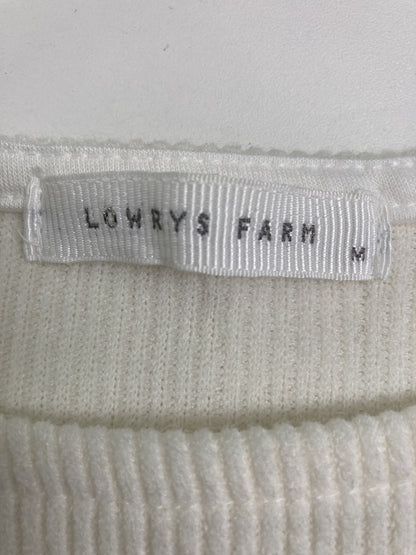 LOWRYS FARM/ローリーズファーム/Tシャツ/カットソー/トップス/ホワイト/M