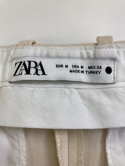 ZARA/ザラ/スラックス/パンツ/ベージュ/M