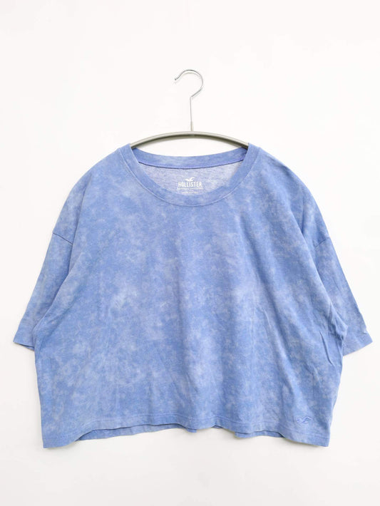 HOLLISTER/ホリスター/Tシャツ/カットソー/トップス/スカイブルー/S