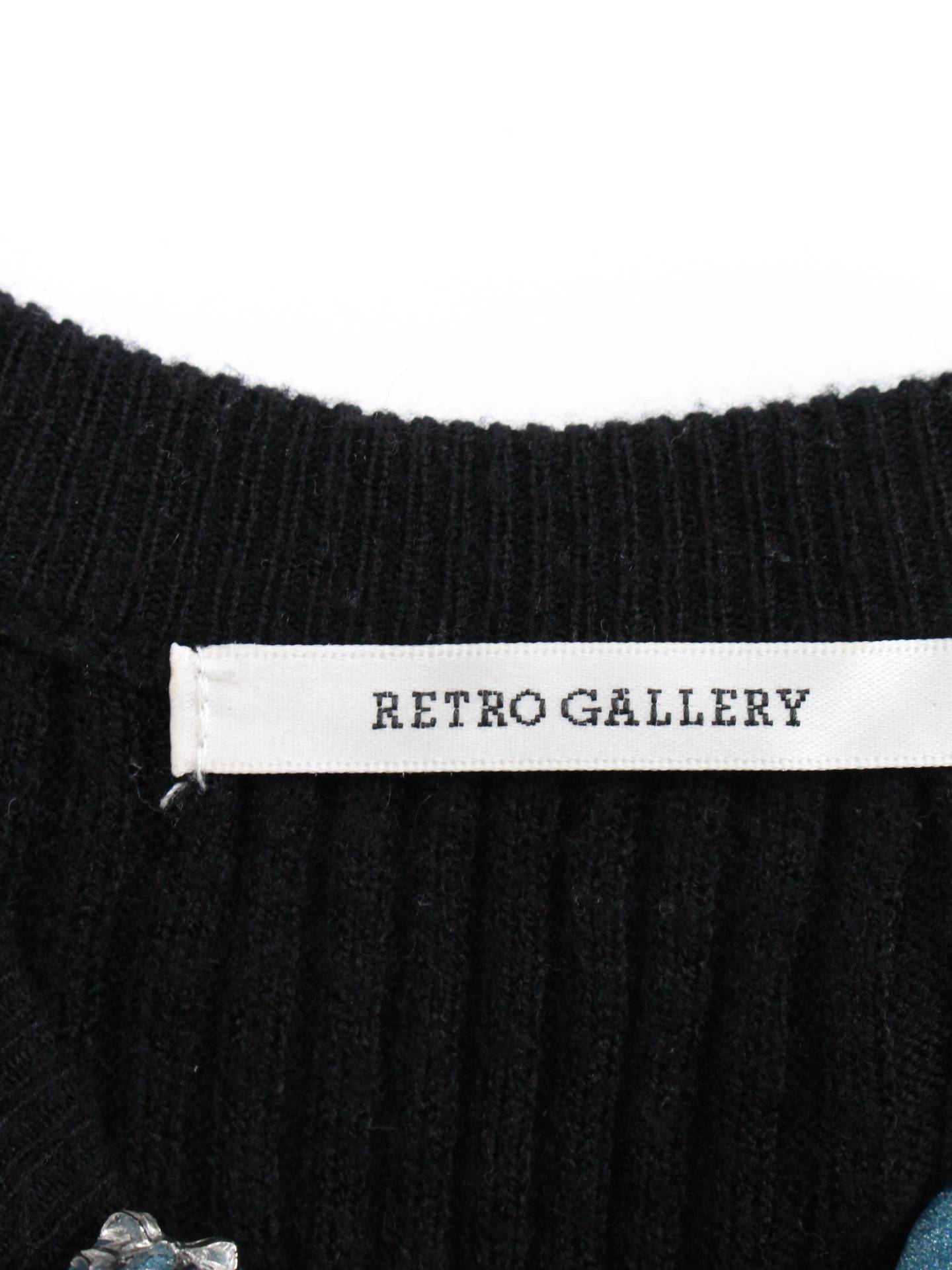 RETRO gallery/ニット/セーター/トップス/ブラック/F
