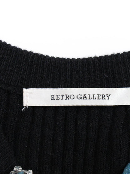 RETRO gallery/ニット/セーター/トップス/ブラック/F