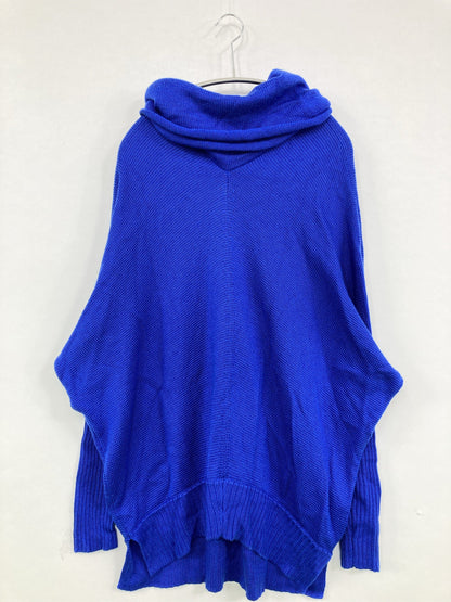 ニット/セーター/トップス/ブルー