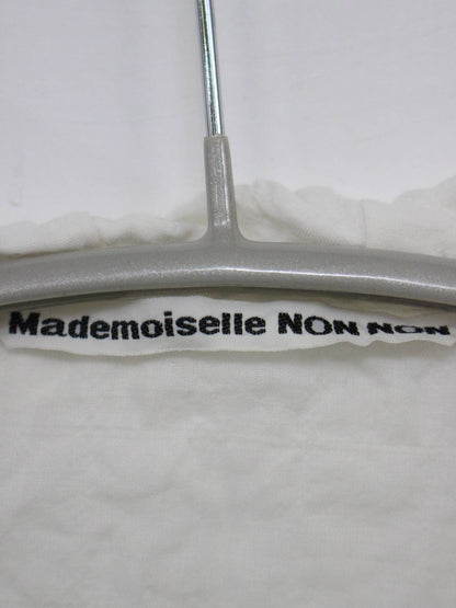 Mademoiselle NON NON/シャツ/ブラウス/トップス/ホワイト/M