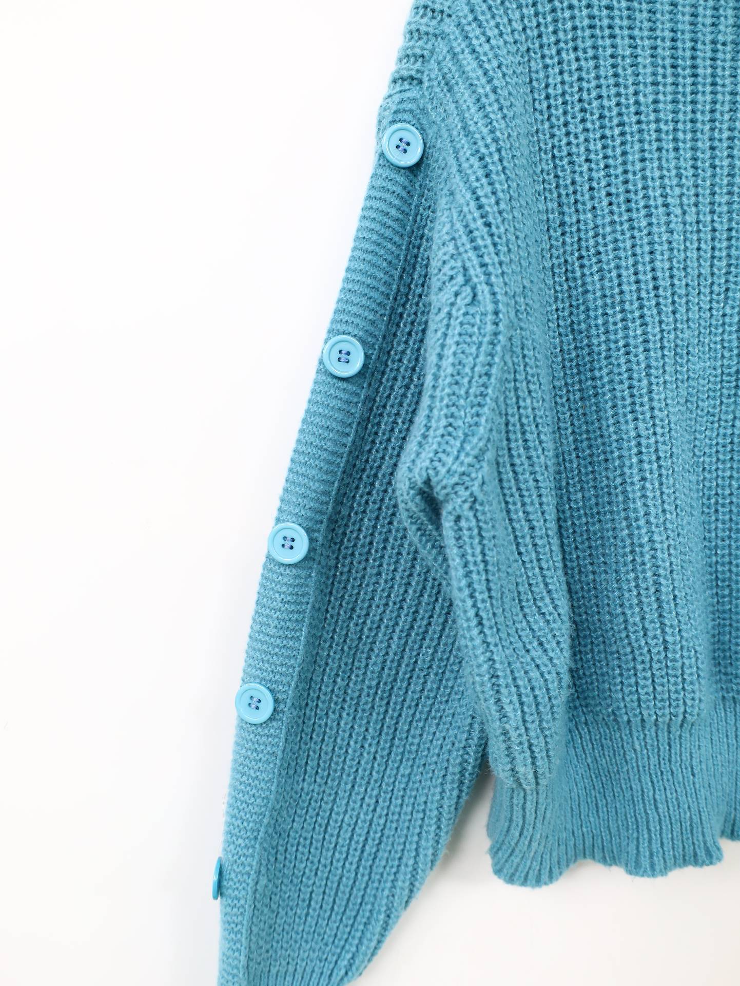 ニット/セーター/トップス/スカイブルー