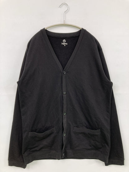 NAVY/ネイビー/カーディガン/ボレロ/トップス/ブラック/XL