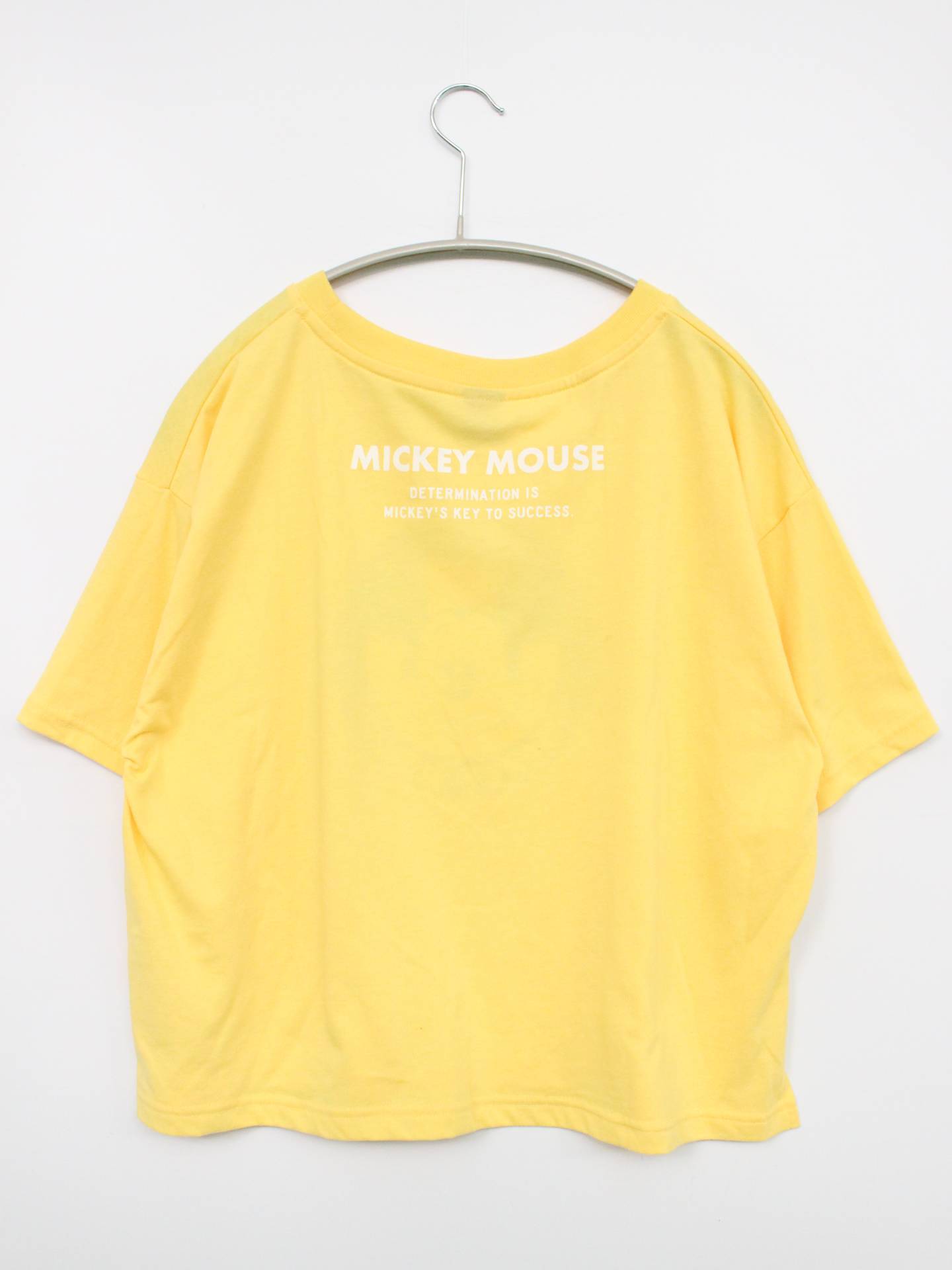 Disney/ディズニー/Tシャツ/カットソー/トップス/イエロー/S