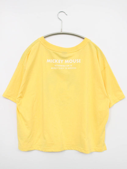 Disney/ディズニー/Tシャツ/カットソー/トップス/イエロー/S