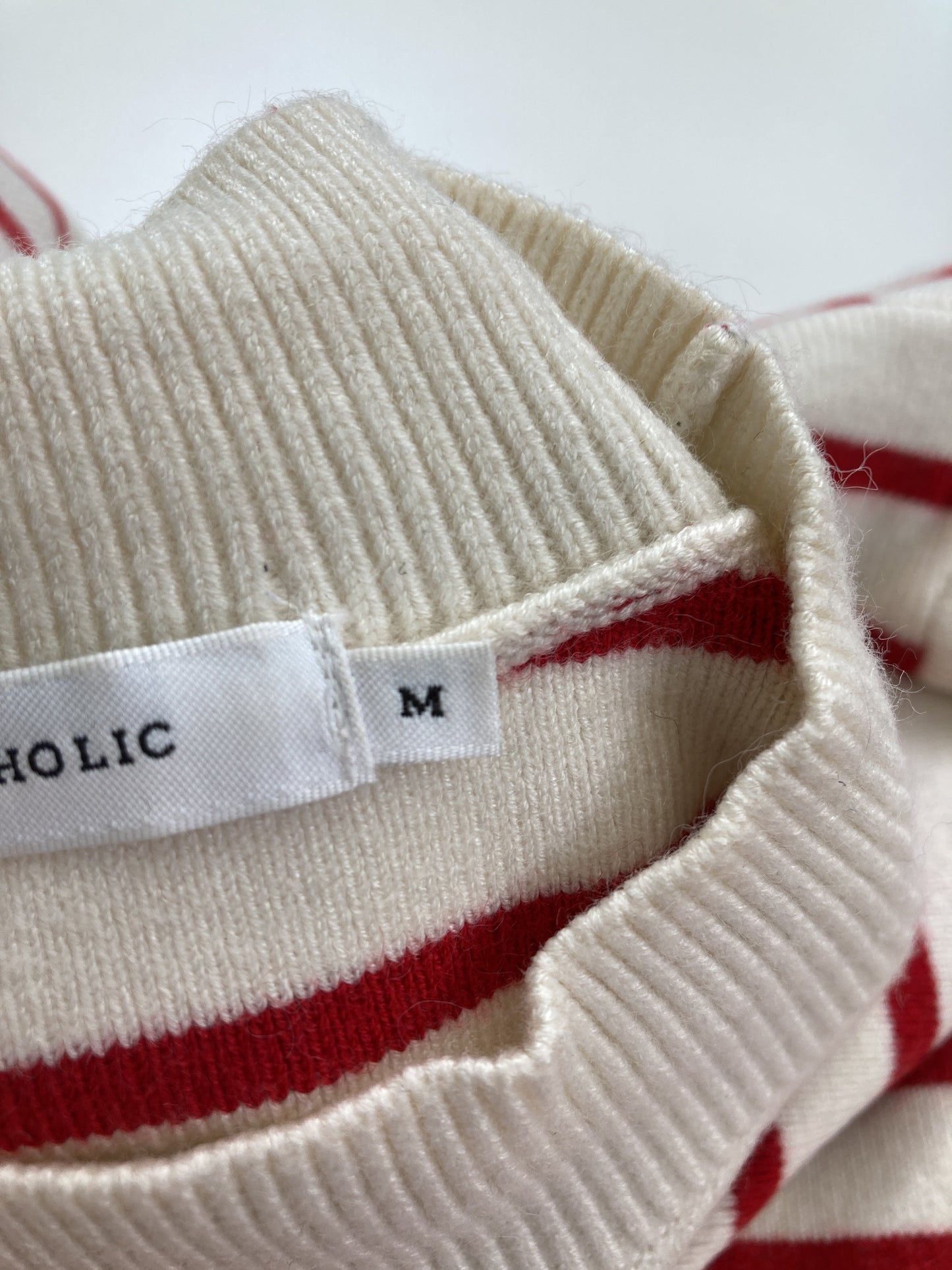 AMERICAN HOLIC/アメリカンホリック/ニット/セーター/トップス/レッド/M