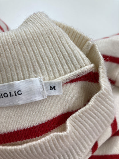 AMERICAN HOLIC/アメリカンホリック/ニット/セーター/トップス/レッド/M