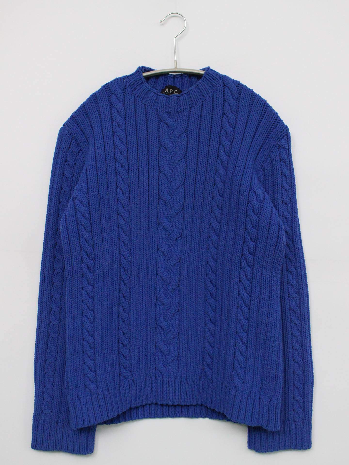 A.P.C./エーピーシー/ニット/セーター/トップス/ブルー