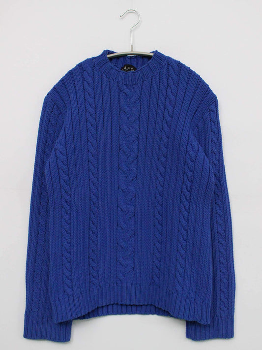 A.P.C./エーピーシー/ニット/セーター/トップス/ブルー