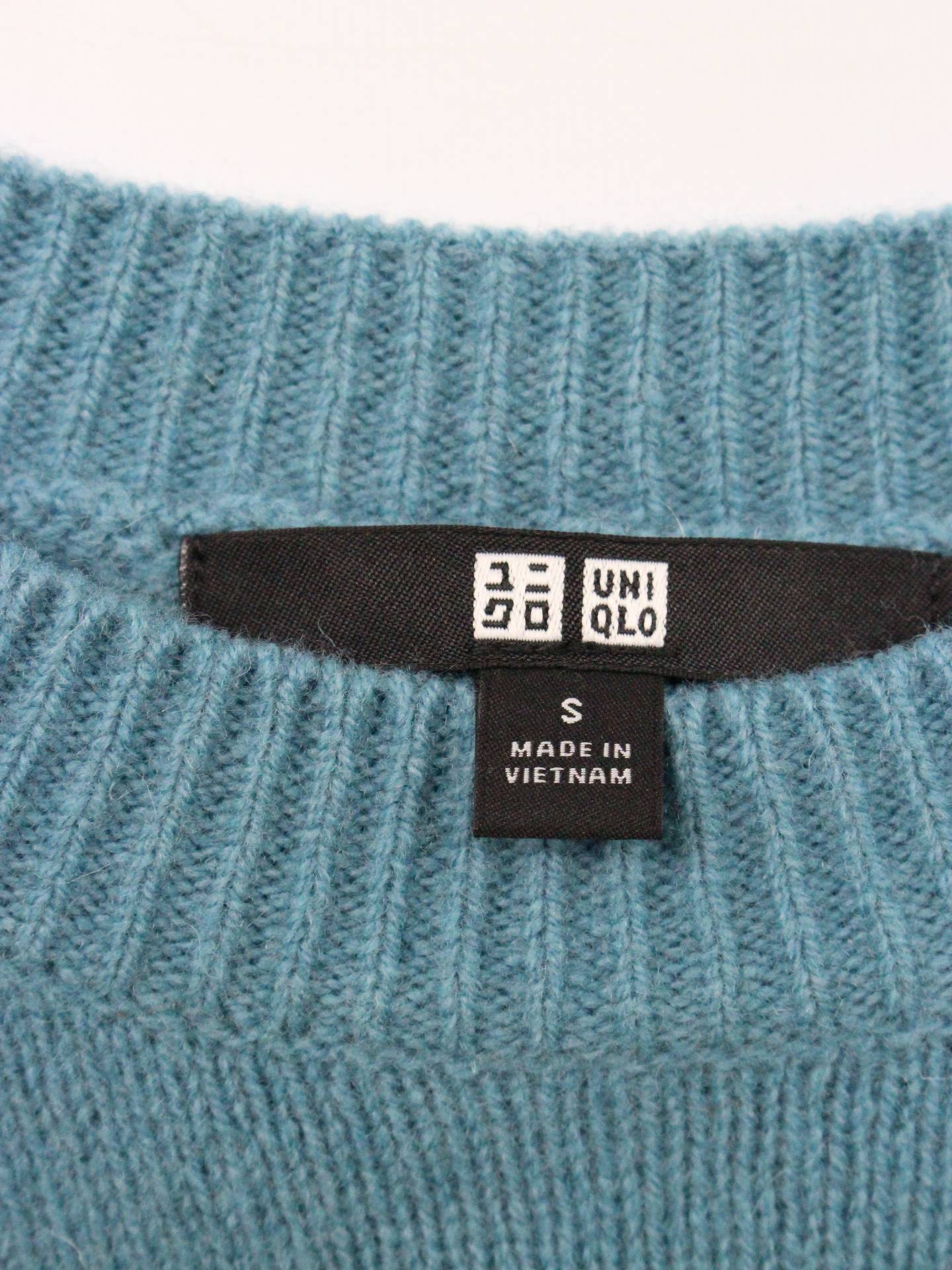UNIQLO/ユニクロ/ニット/セーター/トップス/スカイブルー/S