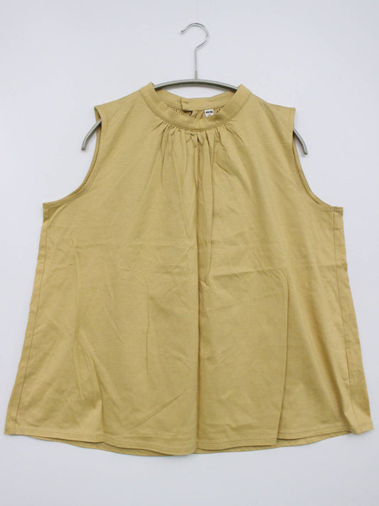 UNIQLO/ユニクロ/シャツ/ブラウス/トップス/ベージュ/L
