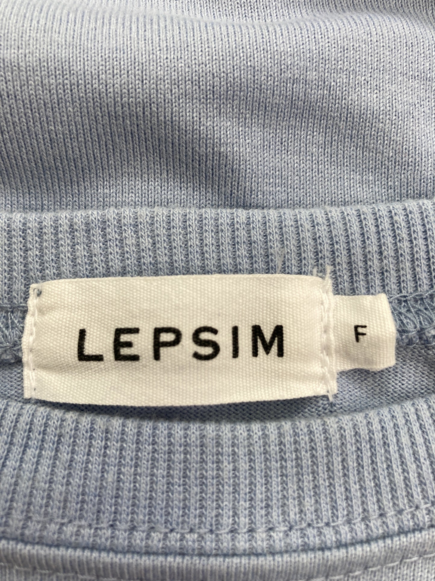 LEPSIM/レプシィム/Tシャツ/カットソー/トップス/スカイブルー/F