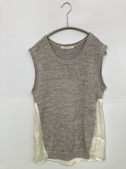 KBF/ケービーエフ/ベスト/トップス/グレー/Size ONE