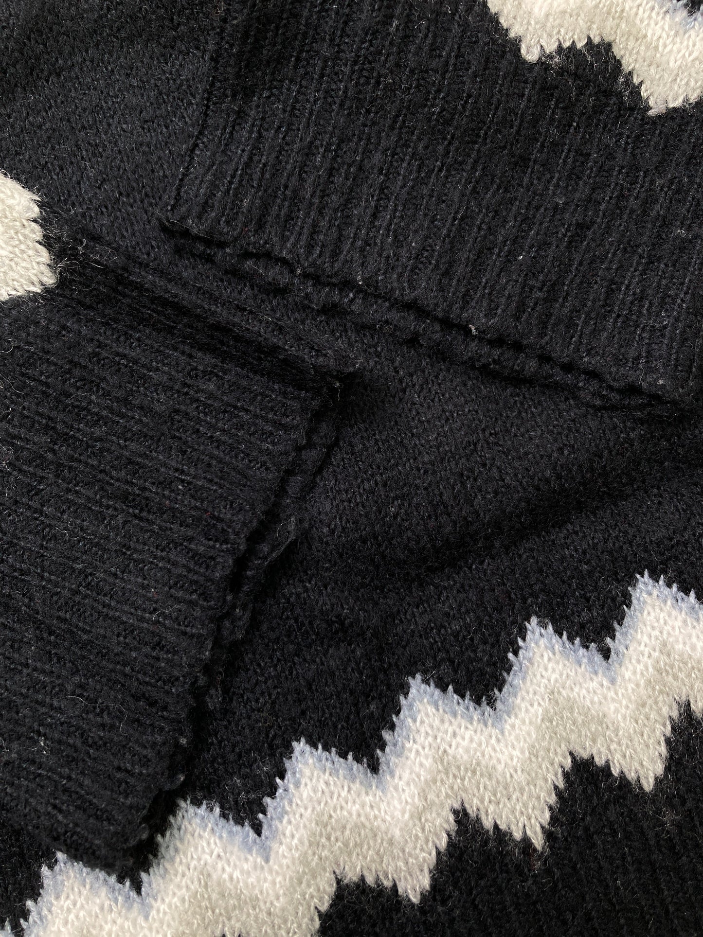 No jean/ニット/セーター/トップス/ブラック/M