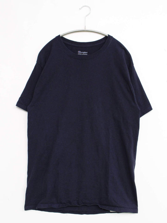 Champion/Tシャツ/カットソー/トップス/ネイビー/M