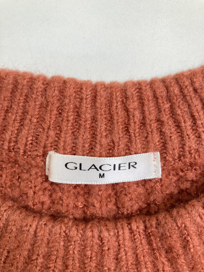 GLACIER/グラシア/ニット/セーター/トップス/ブラウン/M