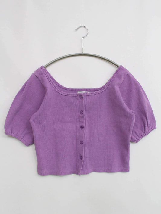 LAGUA GEM/ラグアジェム/ニット/セーター/トップス/パープル/S