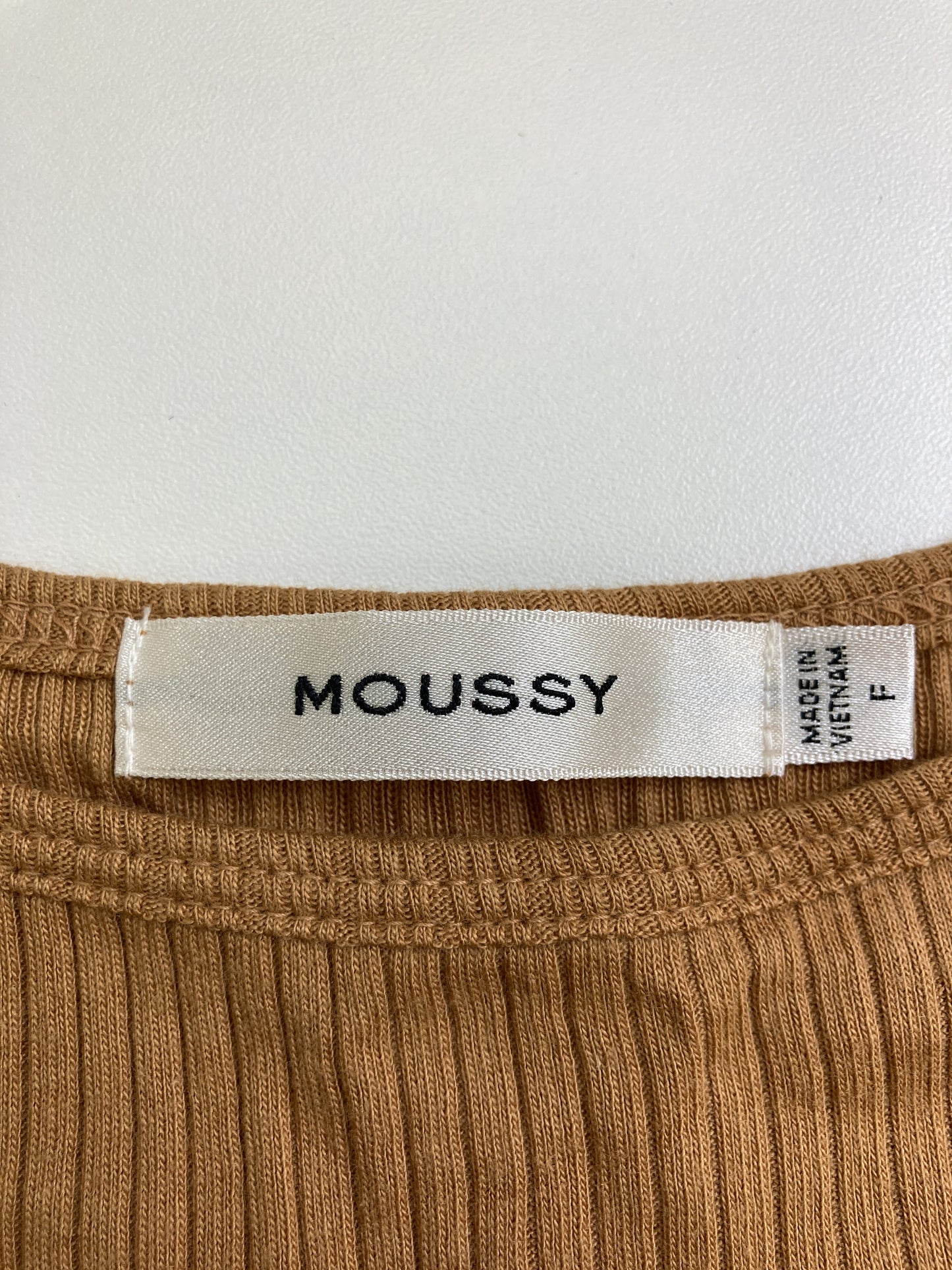 MOUSSY/マウジー/Tシャツ/カットソー/トップス/オレンジ/F