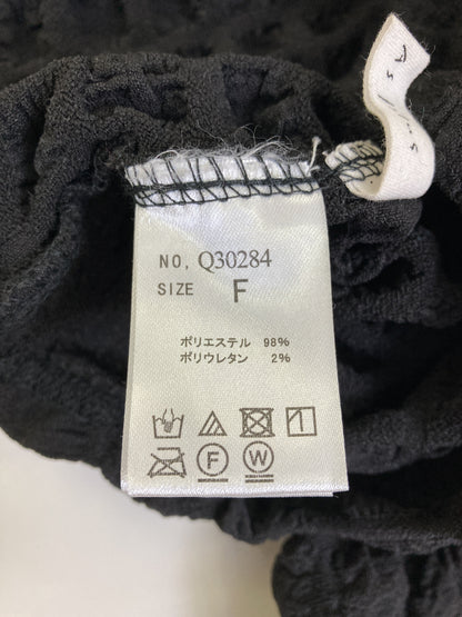 As know as plus/その他トップス/トップス/ブラック/F