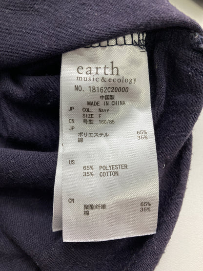 earth music&ecology/アースミュージックアンドエコロジー/Tシャツ/カットソー/トップス/ネイビー/F