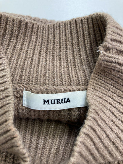 MURUA/ムルーア/ニット/セーター/トップス/ブラウン/F