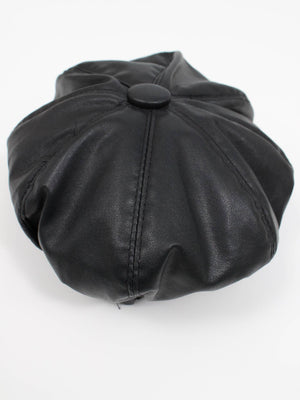 キャスケット/帽子/ブラック