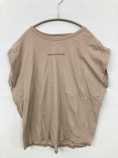 CAPRICIEUX LE'MAGE/カプリシュレマージュ/Tシャツ/カットソー/トップス/ベージュ/F