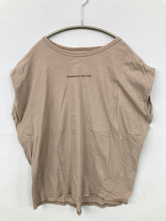 CAPRICIEUX LE'MAGE/カプリシュレマージュ/Tシャツ/カットソー/トップス/ベージュ/F