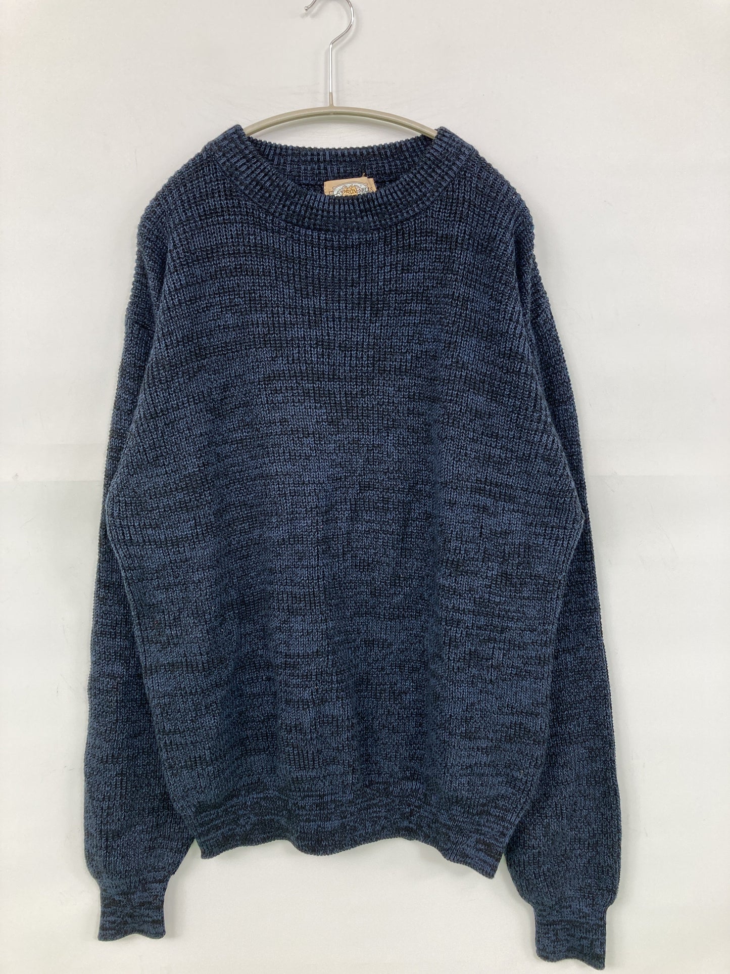 FLATIRON MILLS/ニット/セーター/トップス/ネイビー/XL