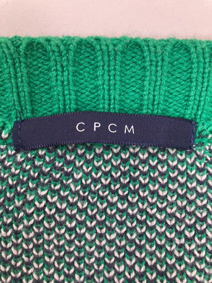 CPCM/シーピーシーエム/ニット/セーター/トップス/グリーン/F