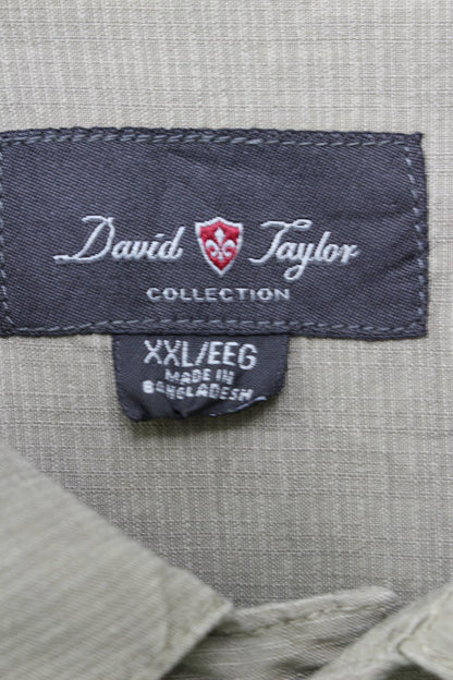 david taylor/シャツ/ブラウス/トップス/グレー/XXL/EEG