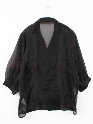 EMODA/エモダ/シャツ/ブラウス/トップス/ブラック/F