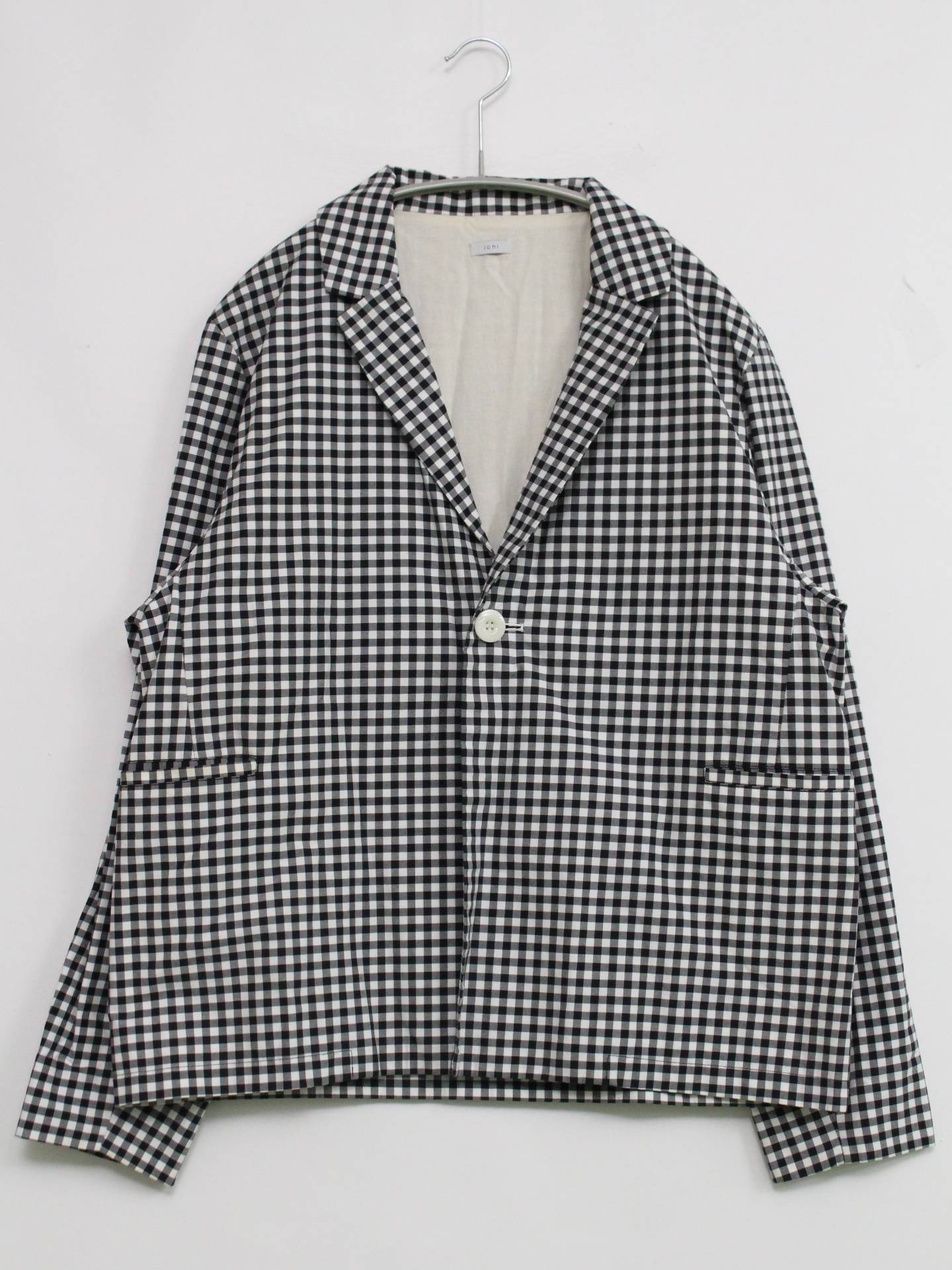 ichi/テーラードジャケット/ジャケット/アウター/ブラック