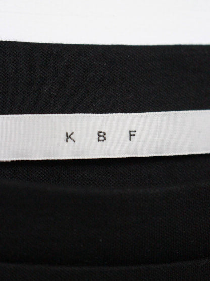 KBF/ケービーエフ/Tシャツ/カットソー/トップス/ブラック/One