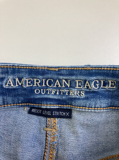 AMERICAN EAGLE/アメリカンイーグル/デニムスカート/スカート/ブルー/US 0