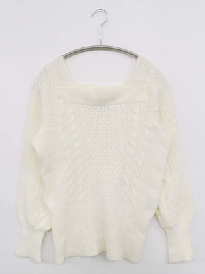 ABITOKYO/アビトーキョー/ニット/セーター/トップス/アイボリー