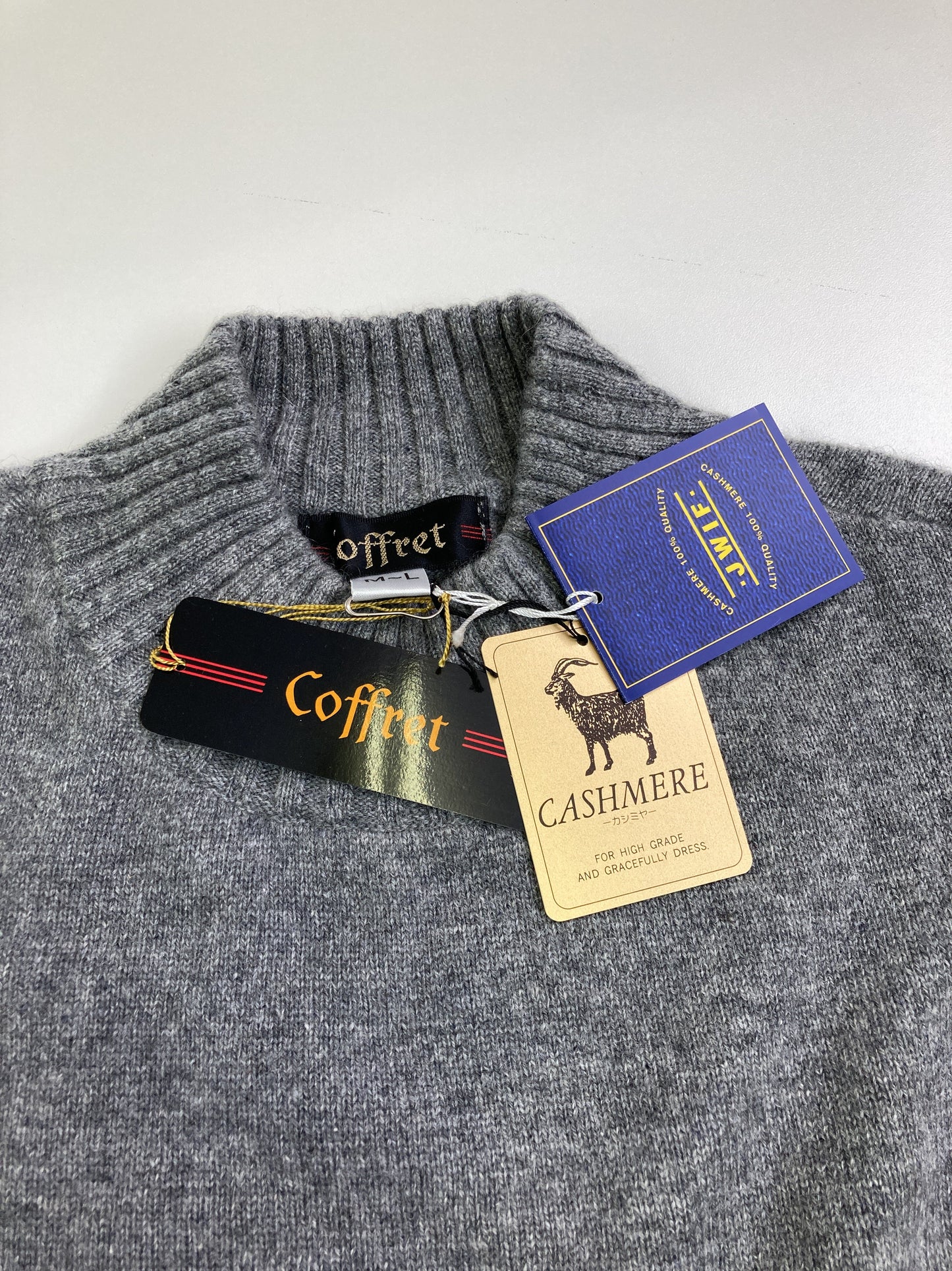 Coffret/ニット/セーター/トップス/グレー/M~L