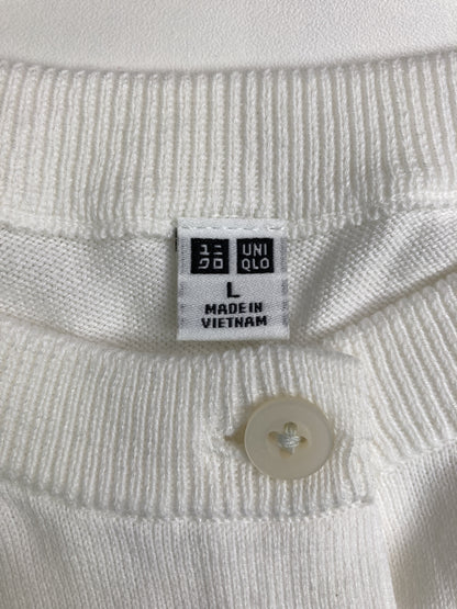 UNIQLO/ユニクロ/カーディガン/ボレロ/トップス/ホワイト/L